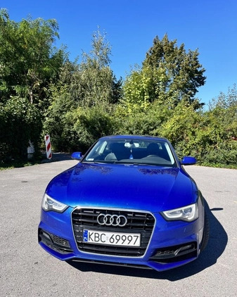 Audi A5 cena 65000 przebieg: 163500, rok produkcji 2016 z Kraków małe 106